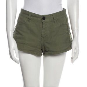 Zadig & Voltaire High Waist Green Shorts